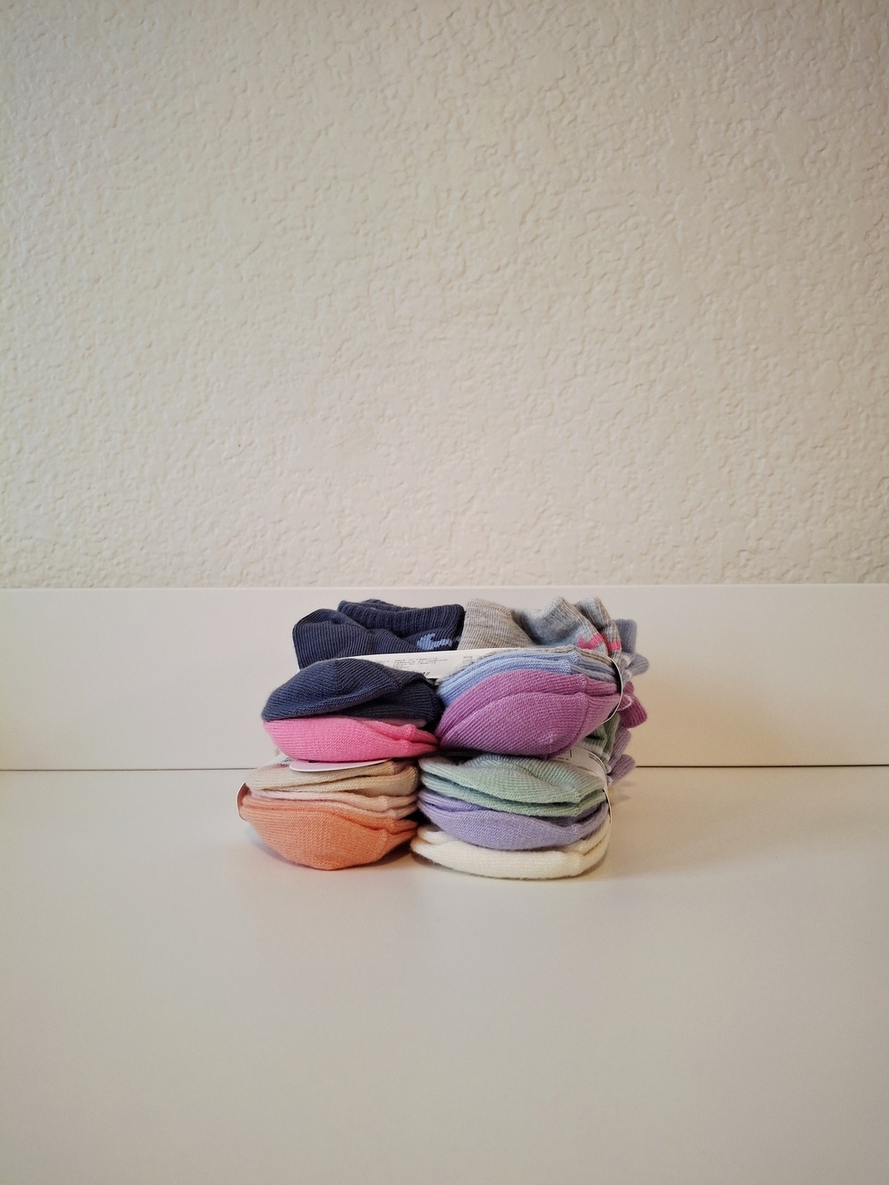 Nike Toddler 2 Sets No-Show Socks: 6 Pk Pastel, 6 Pk Bright - Picture 6 of 6